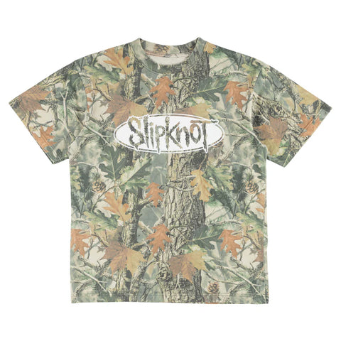 Welcome x Slipknot Oval Logo Tee / Camo