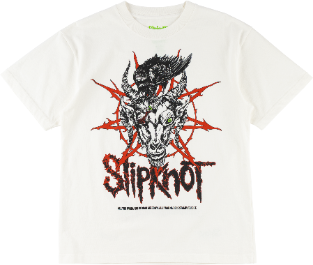 Welcome x Slipknot Spit It Out T-Shirt / White