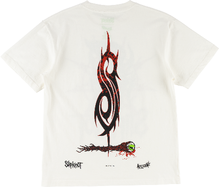 Welcome x Slipknot Spit It Out T-Shirt / White