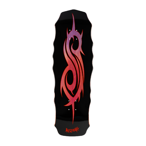 Welcome X Slipknot Tribal S on Widow Skateboard Deck / 10'' (Purple / Red)