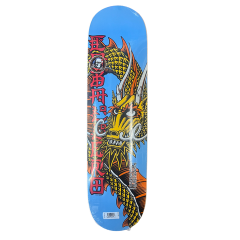 Powell Cab Ban This Deck / Light Blue / 7.5'' (Youth Mini)