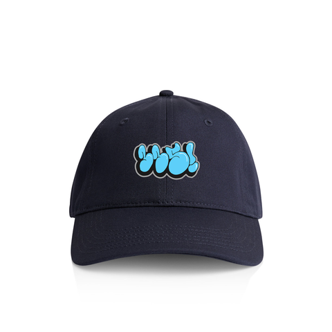 335 Graff Logo Hat / Black / Blue