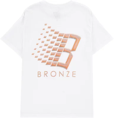Bronze Balloon B Logo Tee / White