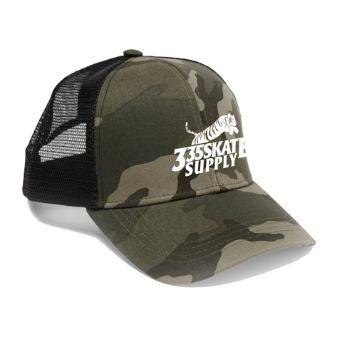 335 Big Cat Trucker Hat / Camo