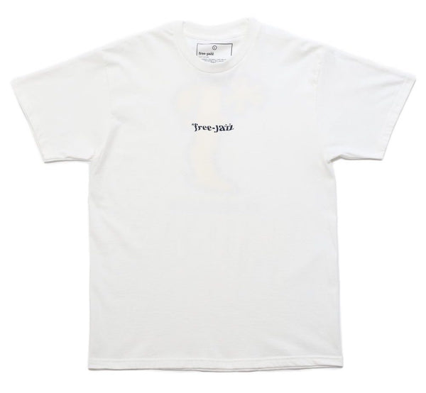 Free Jazz *F Back Logo Tee / White
