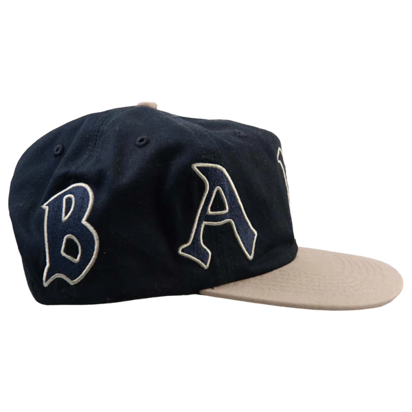 BakerWrapped Hat / Navy / Grey