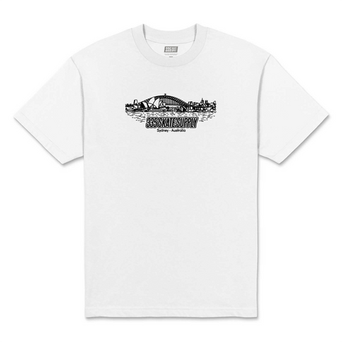 335 Harbour City Tee / White