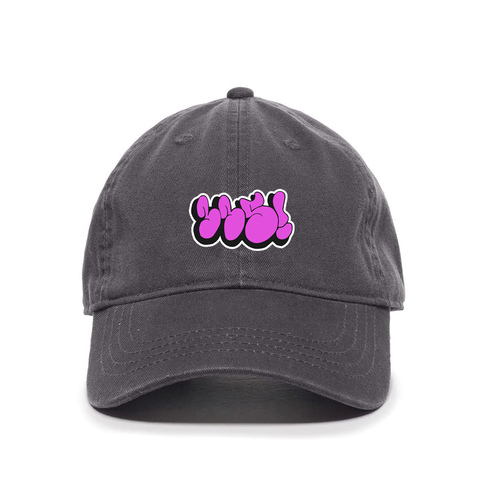 335 Graff Logo Hat / Pink / Grey