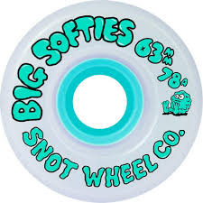 Snot Wheels Big Softies - Green / 63mm
