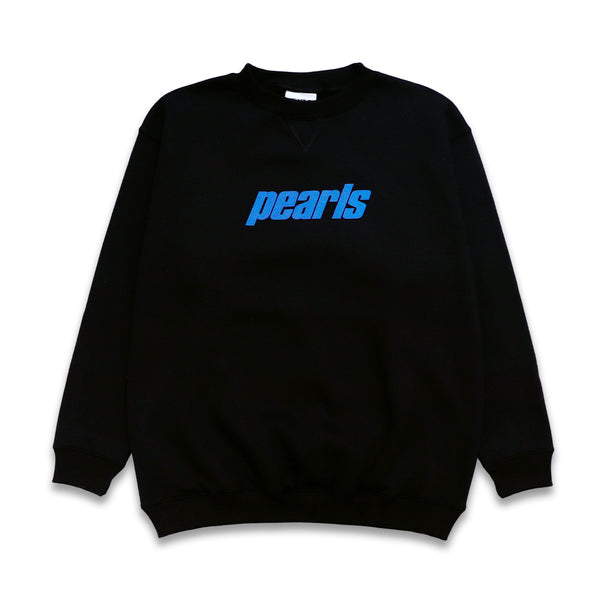 Pearls OG Logo Crew Neck - Black / Blue