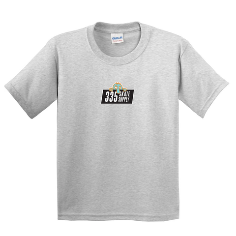 335 Kilroy Logo Tee / Youth / Ash Grey