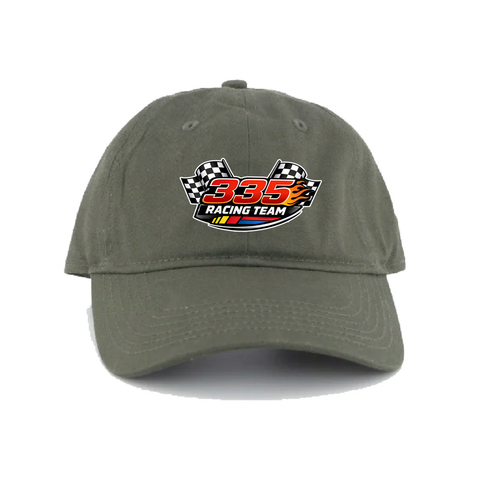 335 Racing Team Hat / Olive Green