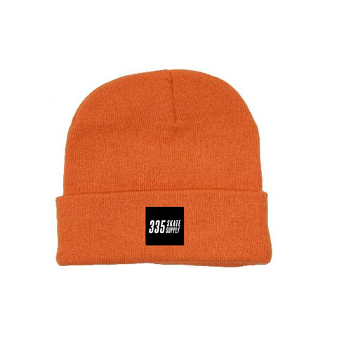335 Box Logo Beanie / Orange