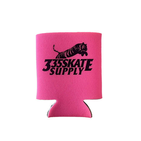 335 Big Cat Coozie / Pink / Black