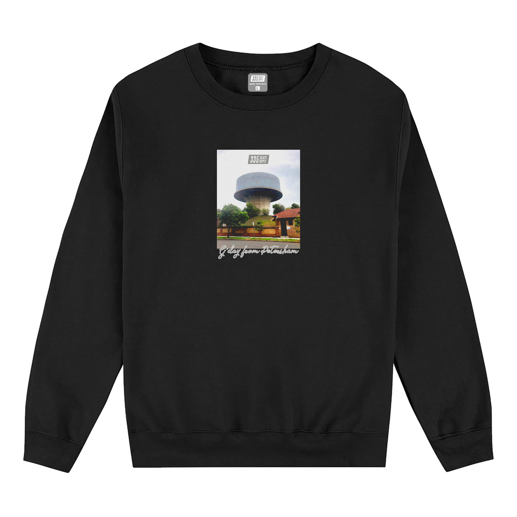 335 G'day Tower Crew Neck / Black
