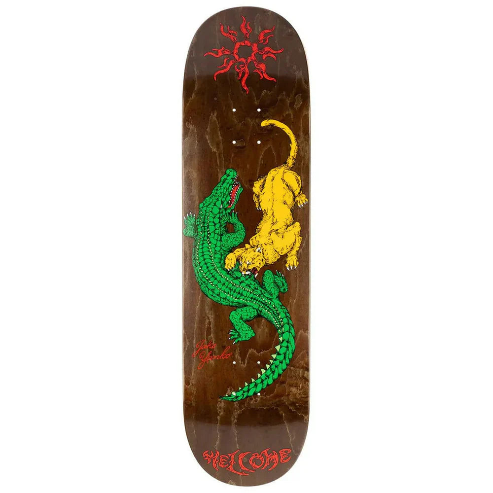 Welcome Swamp Fight Deck / 8.5'' / Brown Stain