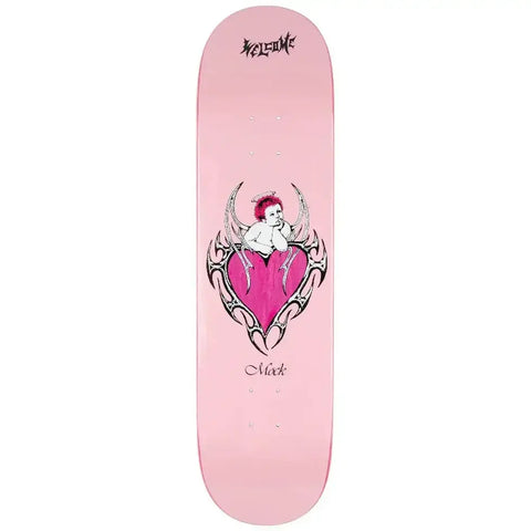 Welcome Cupid On Island Deck / Pink / 8.38''
