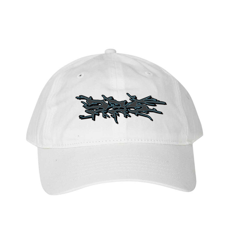 335 Doom Logo Hat / White / Grey