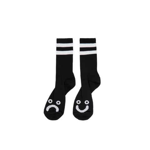 Polar Happy Sad Socks / Black