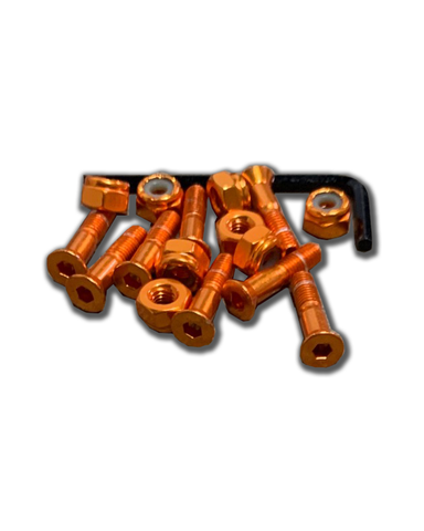 Sunday Anodised Bolts | Orange | 7/8''