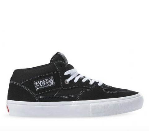 Vans half cab white leather hotsell