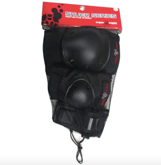 Triple 8 Tri-Pack Pads Set / Black