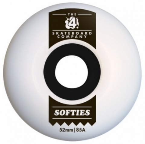 The 4 Skate Co Softies / 85a / Assorted Sizes