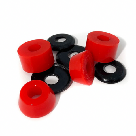 Trinity Bushings Medium / Red / 90A