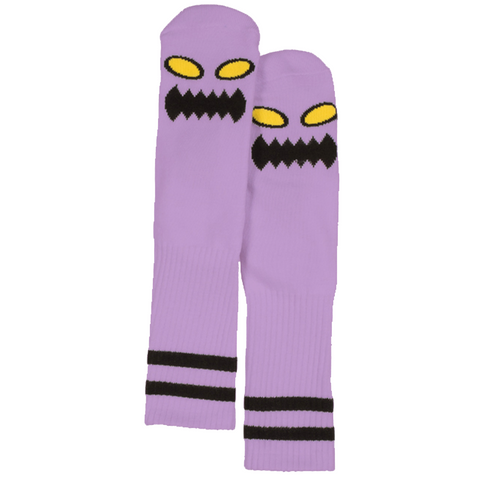 Toy Machine Monster Face Socks / Lavender