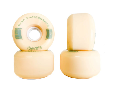 Nana Wheels Sidecars / Natural / 70MM