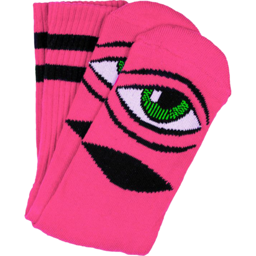 Toy Machine Sect Eye Socks / Pink