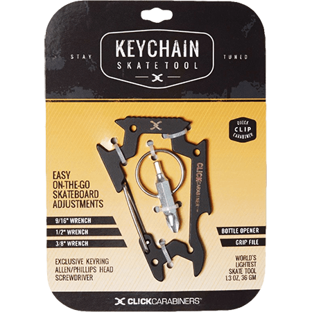 Sk8ology Carabiner Tool / Black