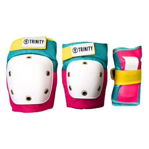 Trinity Tri-Pack Pad Set /  Teal Pink Yellow